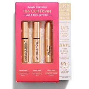🆕 Grande Cosmetics - Lash Serum, Brow Serum & Mascara